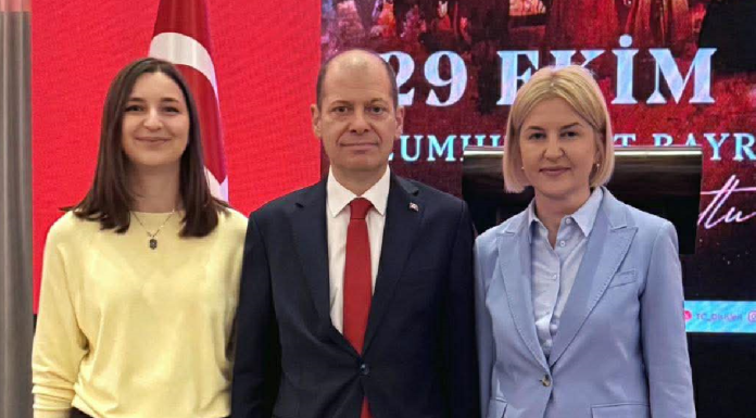 Irina Vlah la evenimentul dedicat aniversarii a 102 a Republicii Turcia: Apreciez relatia noastra cu Presedintele Erdogan