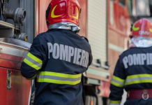 Pericol de explozie la Botanica: Două butelii de gaz, evacuate de pompieri dintr-un garaj cuprins de flăcări. O casă de locuit, afectată