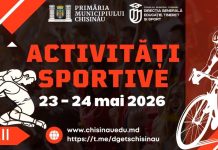 Weekend sportiv la Chișinău: Mii de participanți, așteptați la VeloHora, „Delfinul Vesel” și turneul „Tudor Jubîrcu”, pe 23-24 mai