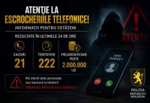 Apeluri înșelătoare și coduri SMS care te lasă fără bani: Peste 2 milioane lei, furate de escroci în ultimele 24 de ore. Avertismentul IGP