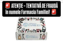 (foto) Ai căzut în capcana cutiilor de frumusețe de 39,99 lei? Ai grijă! Escrocii folosesc numele Farmaciei Familiei pentru a ademeni oameni și a colecta date personale