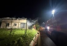 Incendiu devastator în Galați după ce o casă a fost lovită de un fulger