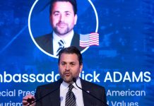 Nick Adams: „Îmi doresc ca românii să se îndrăgostească de America cunoscând-o direct, așa cum și eu m-am îndrăgostit de țara și de poporul d-voastră”