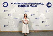 Victoria Furtună participă la Forumul Economic Internațional de la Sankt Petersburg și promovează rolul Moldovei ca punte între Est și Vest