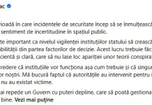 Eugen Tomac, prima reacție după explozia dronei de la Constanța: ”Românii să aibă încredere că instituțiile vor funcționa așa cum trebuie”