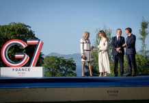 Macron a surprins la summitul G7: liderii lumii, întâmpinați pe muzică inspirată din țările lor. Trump a intrat pe coloana sonoră din GTA